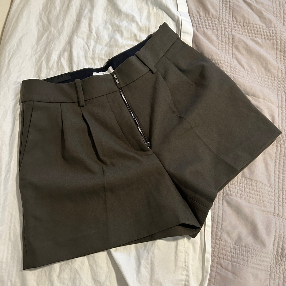 Babaton pleated shorts